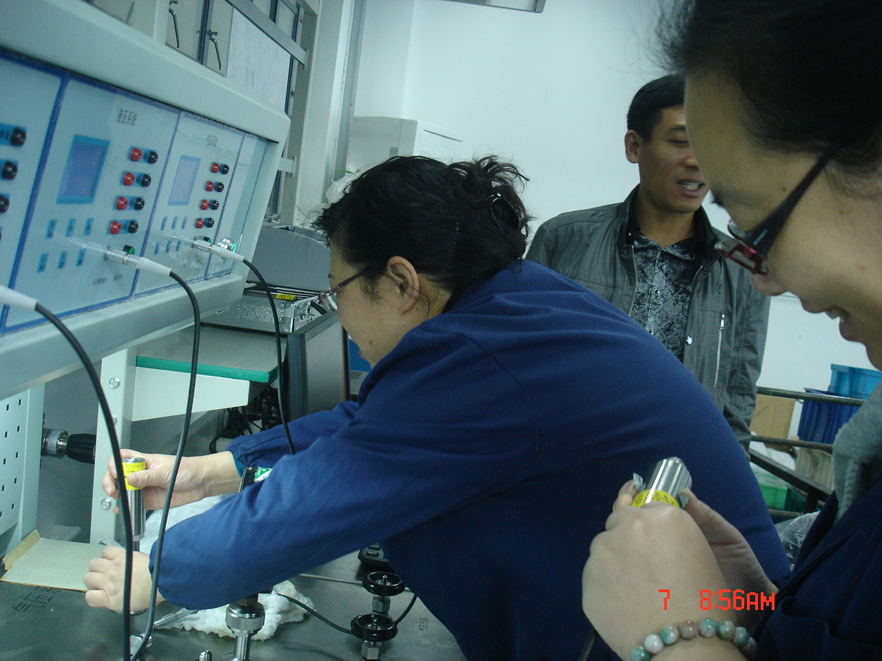 斯貝克壓力校驗臺走進上海儀表四廠